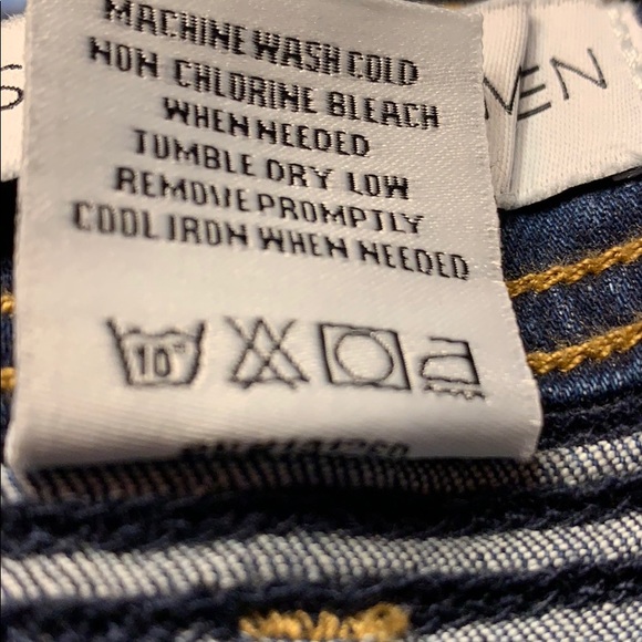 FASHION NOVA MEN navy ragged look jeans size 30. - Picture 10 of 10